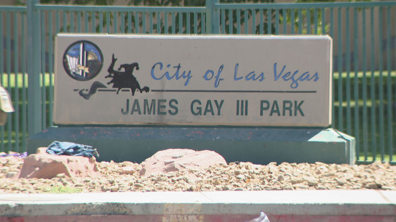 James Gay Park Sign